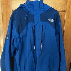 The North Face Men's Blue Ski Jacket Size XL